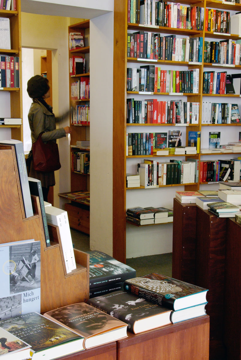 Blick in den buchladen